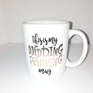 Wedding 👰Planning Mug Sz Large